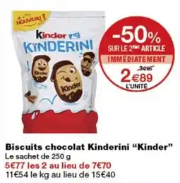 Monop' Kinder Kinderini offre