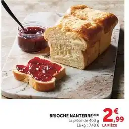 Hyper U Brioche nanterre offre