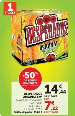 Hyper U Desperados - original offre