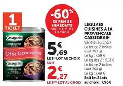 Super U Cassegrain - legumes cuisines a la provencale offre