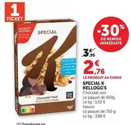 Super U Kellogg's - special k offre
