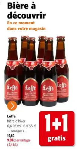 Colruyt Leffe bière d'hiver offre