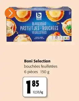 Colruyt Boni Selection bouchées feuilletées offre