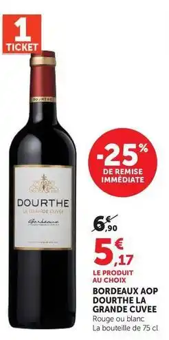 Super U Dourthe - bordeaux aop offre