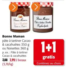 Colruyt Bonne Maman pâte à tartiner offre