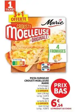 U Express Marie - pizza surgelee crousti moelleuse offre