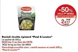 Monop' Paul & Louise Ravioli offre
