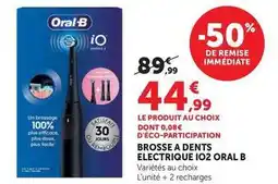 U Express Oral-b - brosse a dents electrique io2 offre