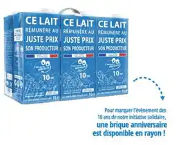 Monop' CE LAIT offre