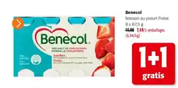 Colruyt Benecol boisson au yaourt Fraise offre