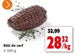 Colruyt Rôti de cerf offre