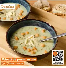 Colruyt Velouté de panais au brie offre