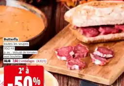 Colruyt Butterfly toutes les soupes offre