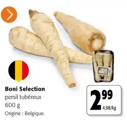 Colruyt Boni Selection persil tubéreux offre