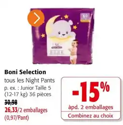 Colruyt Boni Selection Night Pants offre