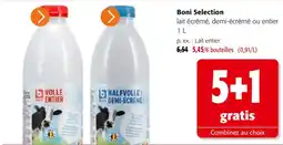 Colruyt Boni Selection lait offre