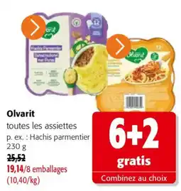 Colruyt Olvarit toutes les assiettes offre