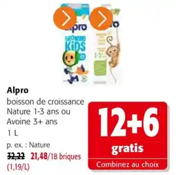 Colruyt Alpro boisson de croissance offre