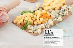 Super U Planche de fromages offre
