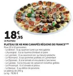 Super U LE PLATEAU offre