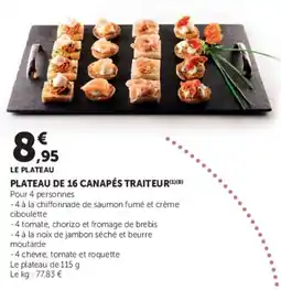 Super U LE PLATEAU offre