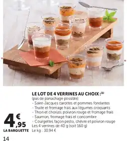 Super U LA BARQUETTE offre
