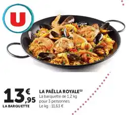Super U LA PAËLLA ROYALE offre