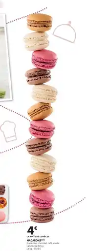 Super U Macarons offre
