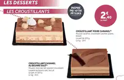 Super U CROUSTILLANT POIRE CARAMEL offre