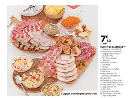 Super U Buffet "le classique" offre