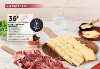 Formule raclette classique