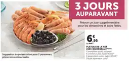 Super U Plateau de la mer avec bigorneaux offre