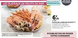 Super U Plateau de la mer avec bulots offre