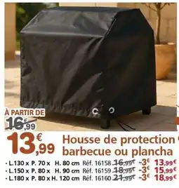 Provence Outillage Housse de protection barbecue ou plancha offre