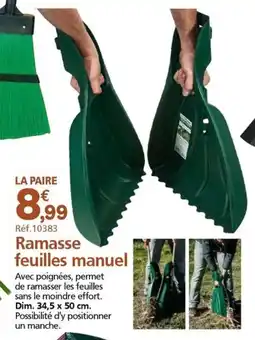 Provence Outillage Ramasse feuilles manuel offre