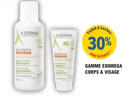 E.Leclerc Parapharmacie Gamme exomega corps & visage offre