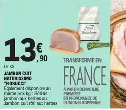 E.Leclerc Fiorucci Jambon cuit offre