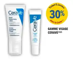 E.Leclerc Parapharmacie Cerave gamme visage offre