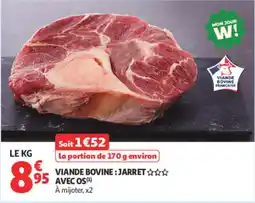 Auchan Viande Bovine : Jarret offre