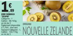 E.Leclerc ZESPRI Kiwi Sungold offre