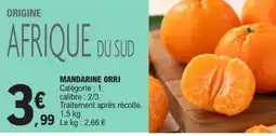 E.Leclerc MANDARINE ORRI offre