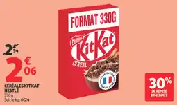Auchan KitKat Céréales offre