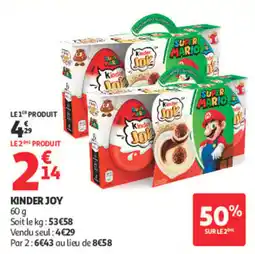 Auchan Kinder Joy offre