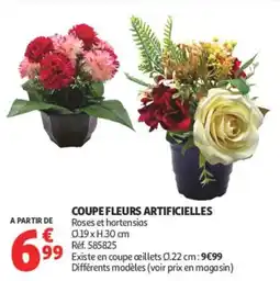Auchan COUPE FLEURS ARTIFICIELLES offre