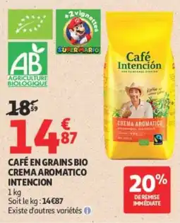 Auchan Café Intención offre