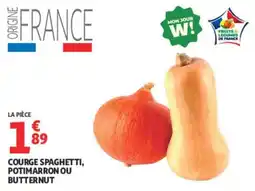 Auchan COURGE SPAGHETTI, POTIMARRON OU BUTTERNUT offre