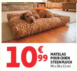 Auchan STEEN PLUCH MATelas POUR CHIEN offre