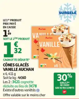 Auchan Vanille Auchan offre