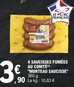 E.Leclerc Morteau Saucisse offre