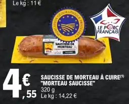 E.Leclerc Morteau Saucisse offre